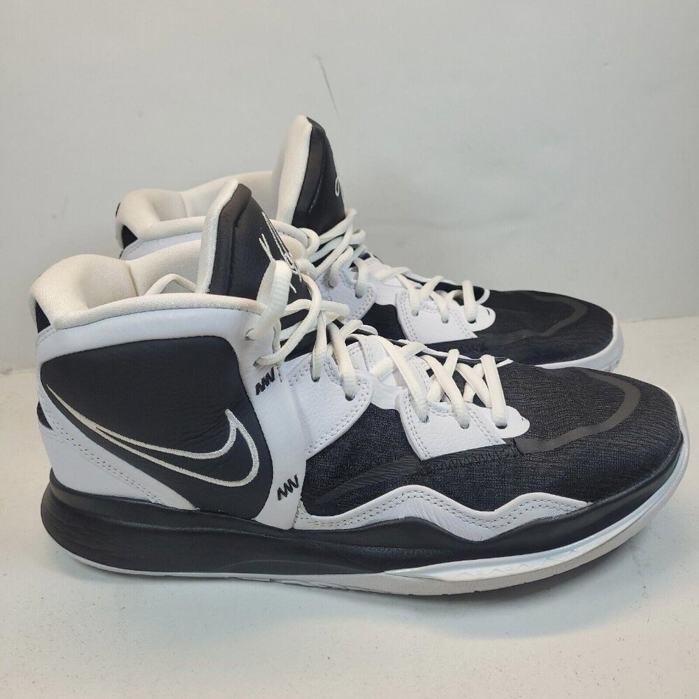 Nike Kyrie 8 Infinity TB Black/ White-Black DO9616-002 Men's Size 10